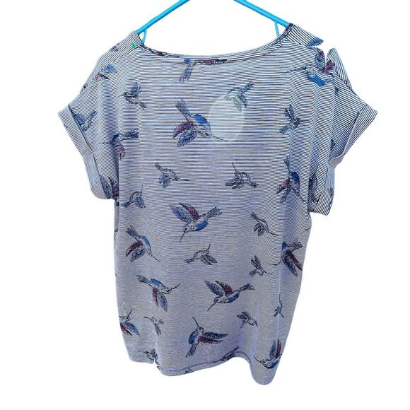 Soyaconcept size XL hummingbird striped top. Danish Company. - Picture 3 of 10